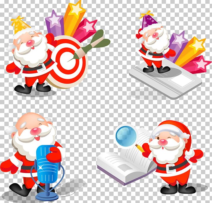 Santa Claus Christmas Icon PNG, Clipart, Balloon Cartoon, Cartoon, Cartoon Character, Cartoon Eyes, Christmas Decoration Free PNG Download
