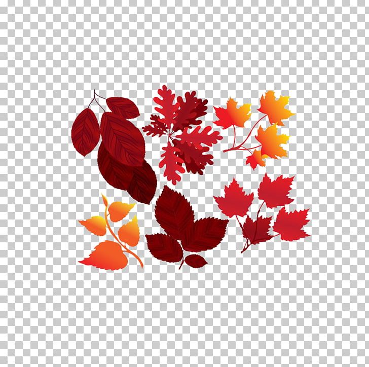Maple Leaf Red Yellow Orange PNG, Clipart, Autumn Tree, Color, Color Silhouettes, Encapsulated Postscript, Euclidean Vector Free PNG Download