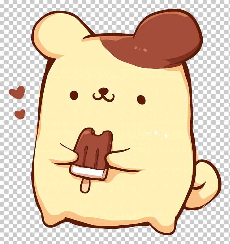 Pompompurin - Cute Dog With Popsicle PNG, Clipart, Adorable, Cartoon ...
