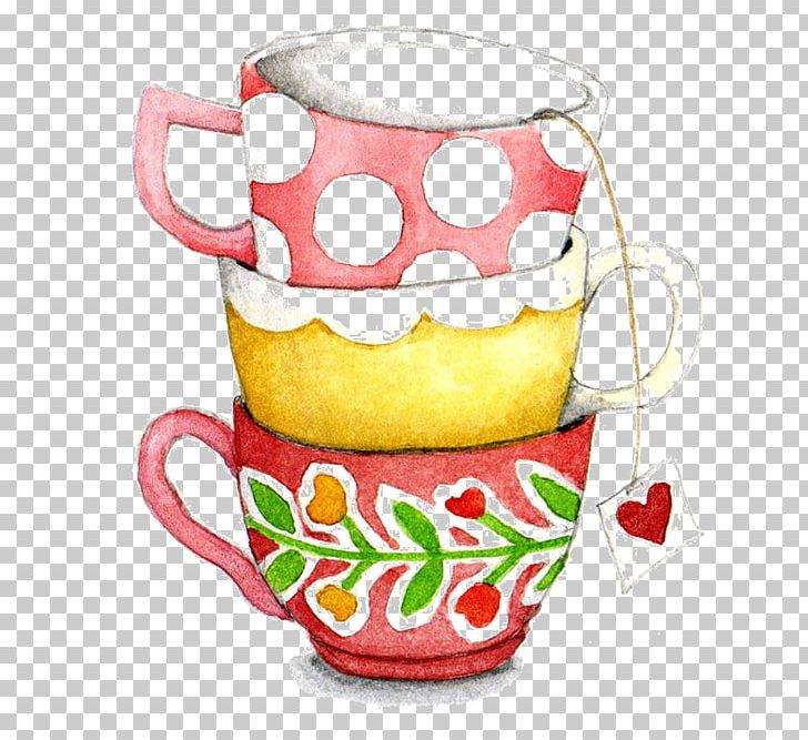 Teacup Coffee Mug Painting PNG, Clipart, Art, Baking Cup, Ceramic, Coffee, Coffee Cup Free PNG Download