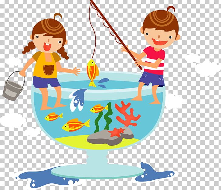 Angling Recreation Cartoon Child Illustration PNG, Clipart, Aquarium, Cartoon Characters, Cartoon Illustration, Happy Birthday Vector Images, Kids Vector Free PNG Download