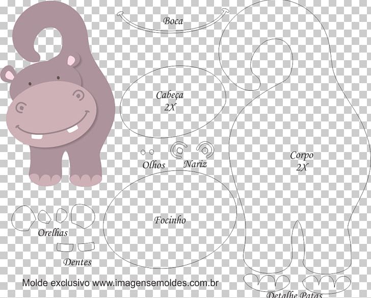 Hippopotamus Molde Paper Cat Handicraft PNG, Clipart, Carnivoran, Cartoon, Cat, Catlike, Cat Like Mammal Free PNG Download