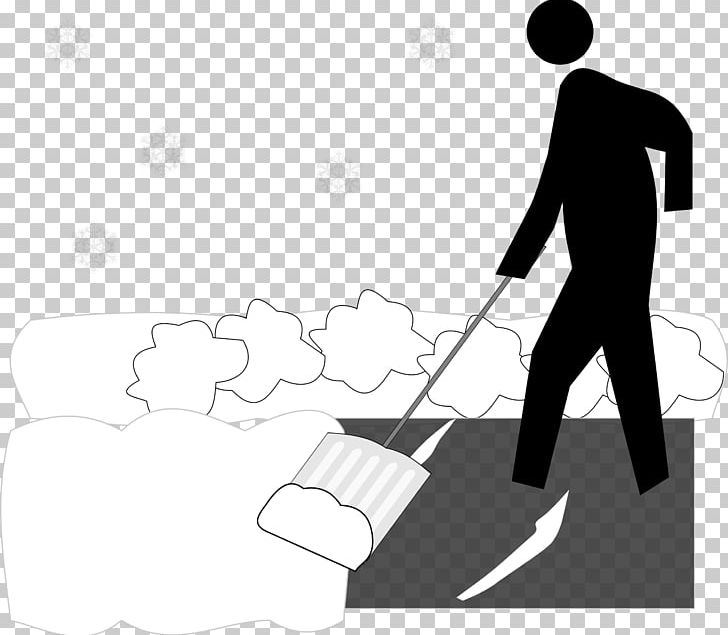 Snow Shovel Snow Removal Sidewalk PNG, Clipart, Angle, Architectural Engineering, Arm, Black And White, Business Free PNG Download