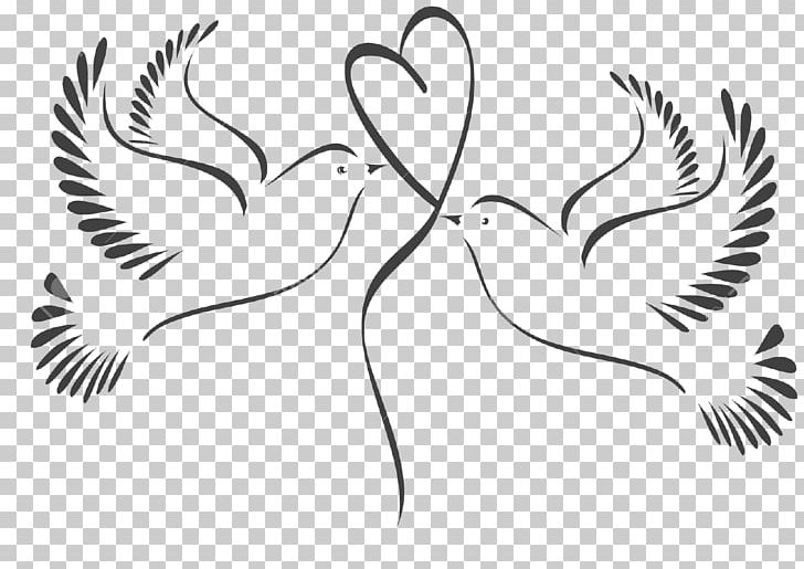 Pigeons And Doves Wedding Graphics Illustration PNG, Clipart, Art, Bird, Branch, Chicken, Doves As Symbols Free PNG Download