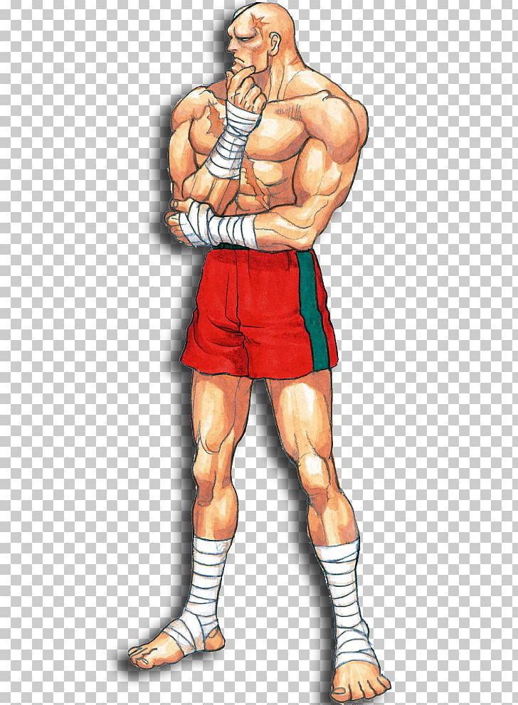 Street Fighter II: The World Warrior Street Fighter Alpha 2 Sagat Guile PNG, Clipart, Abdomen, Arm, Bodybuilder, Boxing Glove, Capcom Free PNG Download