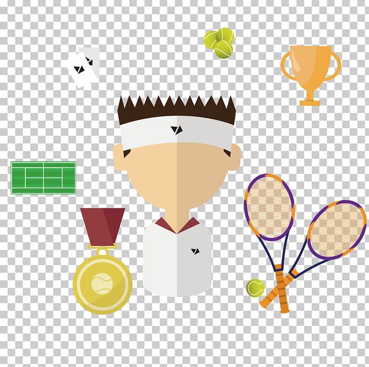 Tennis Badminton Racket Illustration PNG, Clipart, Badminton, Character, Euclidean Vector, Football Player, Football Players Free PNG Download