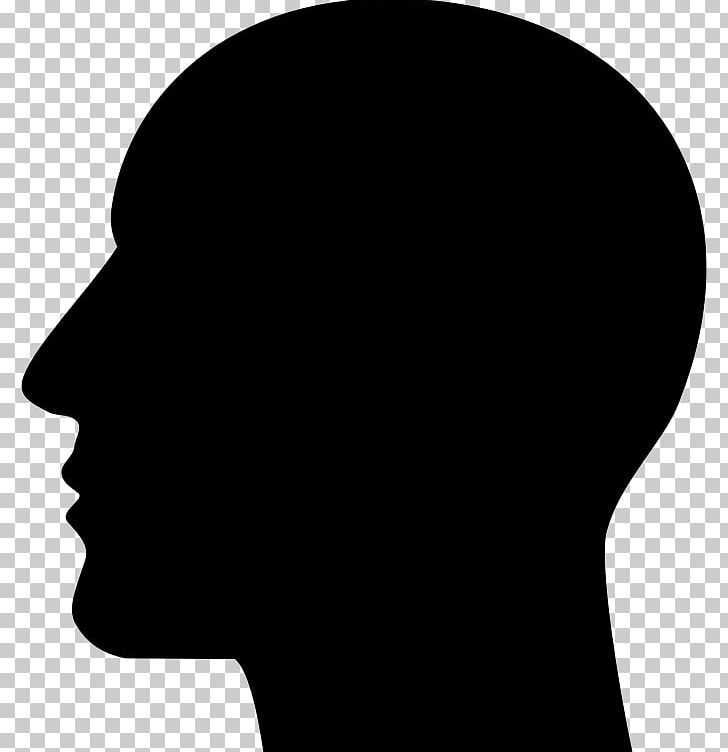 Silhouette Human Head PNG, Clipart, Animals, Black, Black And White, Chin, Clip Art Free PNG Download