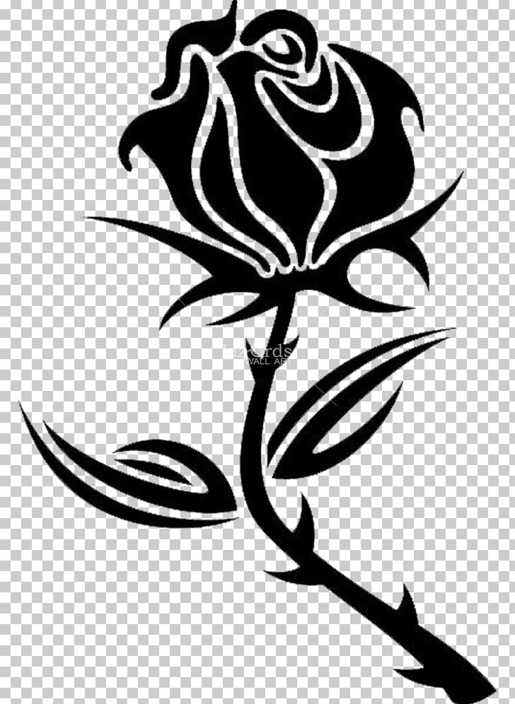 Black Rose Drawing PNG, Clipart, Art, Artwork, Black And White, Black Rose, Branch Free PNG Download