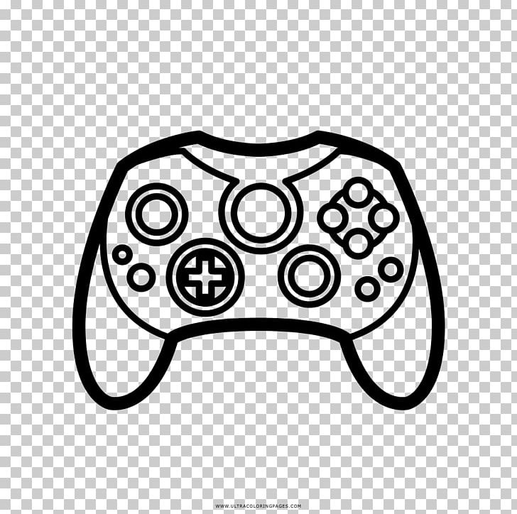 Coloring Book Game Controllers XBox Accessory Xbox 360 Controller Video Game PNG, Clipart, Black, Electronics, Game, Game Controller, Game Controllers Free PNG Download