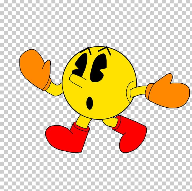 Pac-Man Super Smash Bros. For Nintendo 3DS And Wii U Mr. Game And Watch Video Game Bandai Namco Entertainment PNG, Clipart, Artwork, Bandai Namco Entertainment, Cartoon, Happiness, Line Free PNG Download