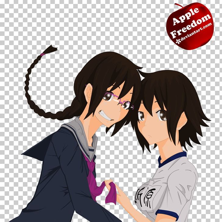 Durarara!! Twin Sibling Rendering PNG, Clipart, Anime, Black Hair, Brother, Character, Chibi Free PNG Download