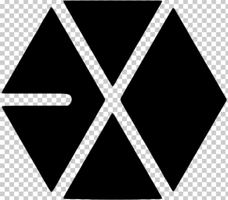 EXO K-pop XOXO Logo Mama PNG, Clipart, Angle, Area, Art, Black, Black And White Free PNG Download