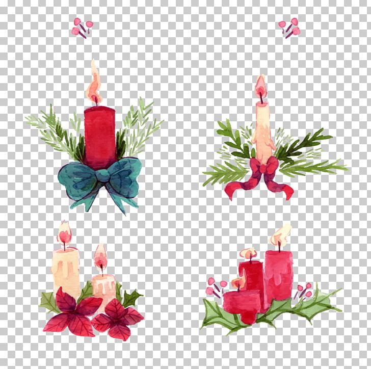 Watercolor Painting Icon PNG, Clipart, Candle, Christmas Decoration, Color, Decor, Encapsulated Postscript Free PNG Download
