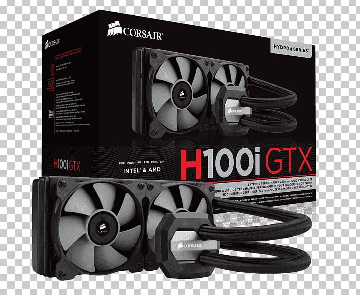 Computer System Cooling Parts Water Cooling Corsair Components Heat Sink 英伟达精视GTX PNG, Clipart, Audio, Audio Equipment, Central Processing Unit, Computer, Computer Fan Free PNG Download