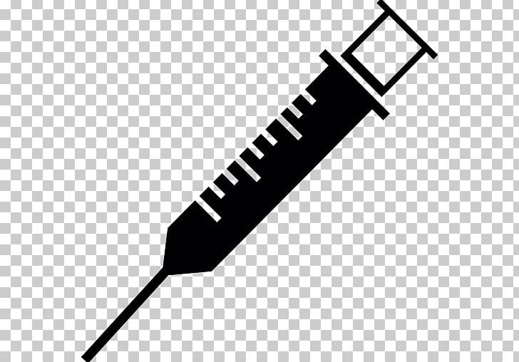 Injection Computer Icons Syringe Pharmaceutical Drug PNG, Clipart, Angle, Black And White, Cold Weapon, Combined Injectable Birth Control, Computer Icons Free PNG Download