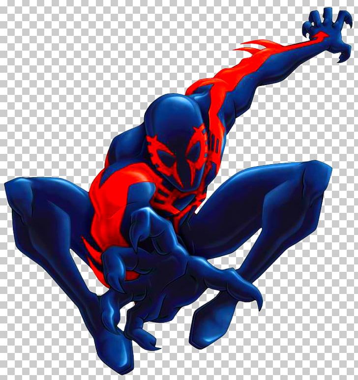 Miles Morales Spider-Verse Venom Spider-Man 2099 Ultimate Marvel PNG, Clipart, Action Figure, Comics, Electric Blue, Fictional Character, Marvel 2099 Free PNG Download