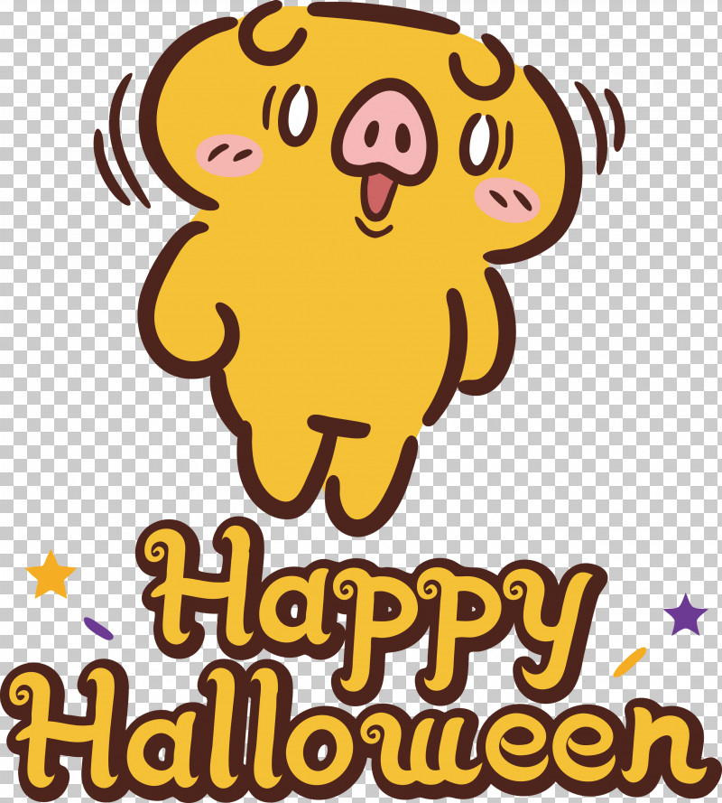 Happy Halloween PNG, Clipart, Behavior, Cartoon, Emoticon, Happiness, Happy Halloween Free PNG Download