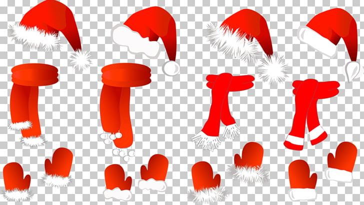 Santa Claus Hat Scarf Christmas PNG, Clipart, Cartoon, Christmas Border, Christmas Decoration, Christmas Frame, Christmas Lights Free PNG Download