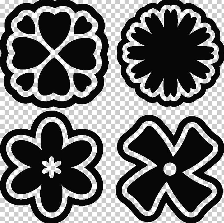 Sticker Decal Pattern PNG, Clipart, Art, Black And White, Circle, Decal, Drawing Free PNG Download