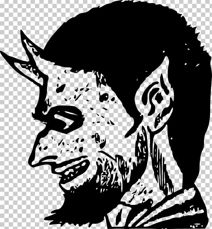 Devil Demon PNG, Clipart, Art, Black, Black And White, Bone, Cartoon Free PNG Download