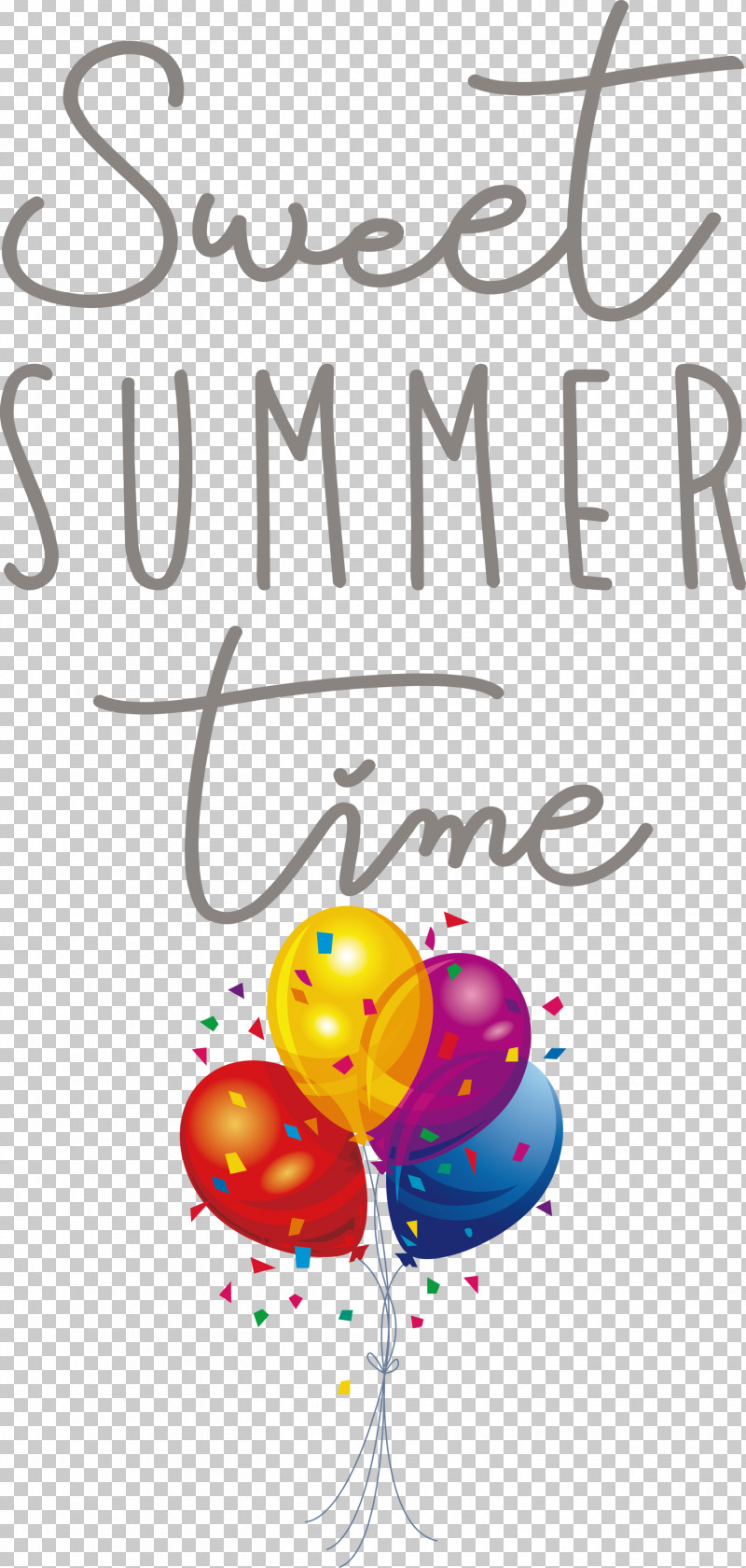 Sweet Summer Time Summer PNG, Clipart, Balloon, Flower, Happiness, Line, Meter Free PNG Download