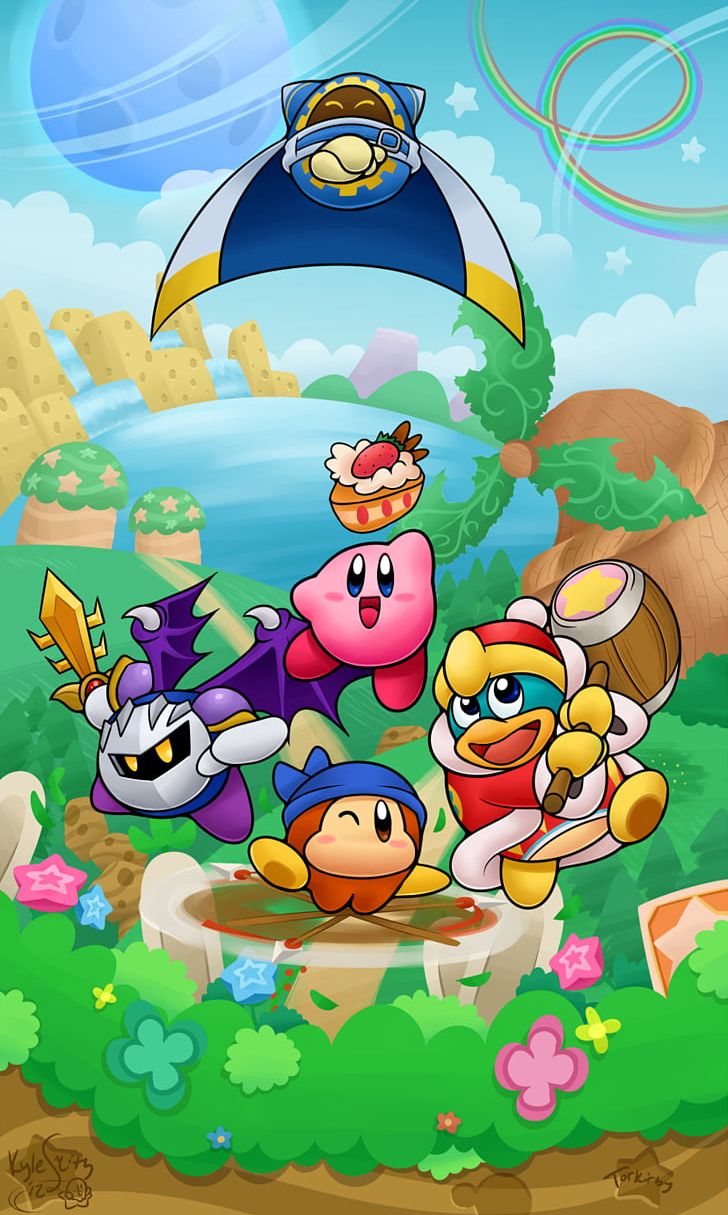 Kirby's Return To Dream Land Kirby's Dream Land Kirby's Adventure Kirby 64: The Crystal Shards Kirby Super Star PNG, Clipart, Art, Cartoon, Computer Wallpaper, Fiction, Fictional Character Free PNG Download