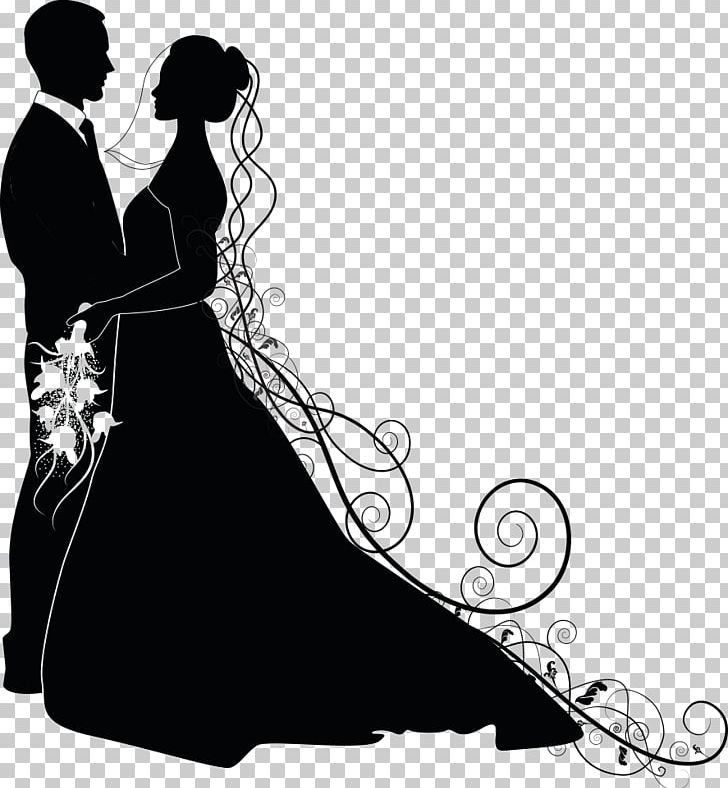 Wedding Invitation Bridegroom PNG, Clipart, Black, Black And White, Bride, Bridegroom, Clip Art Free PNG Download
