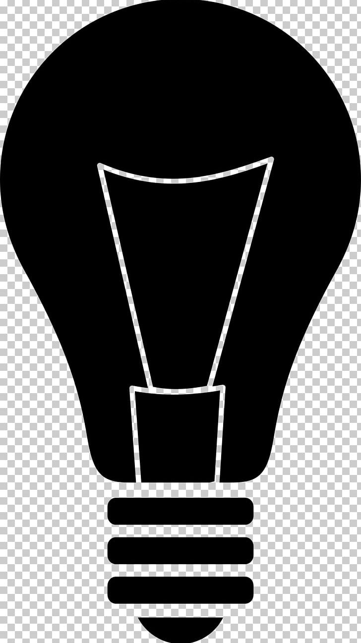 Incandescent Light Bulb Lamp Silhouette PNG, Clipart, Black, Black And White, Compact Fluorescent Lamp, Computer Icons, Incandescent Light Bulb Free PNG Download