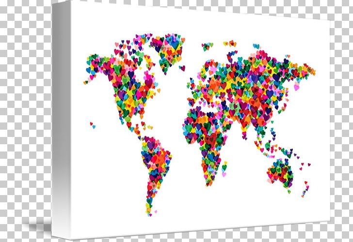 World Map Canvas Print Gallery Wrap PNG, Clipart, Allposterscom, Art, Artist, Art Museum, Canvas Free PNG Download