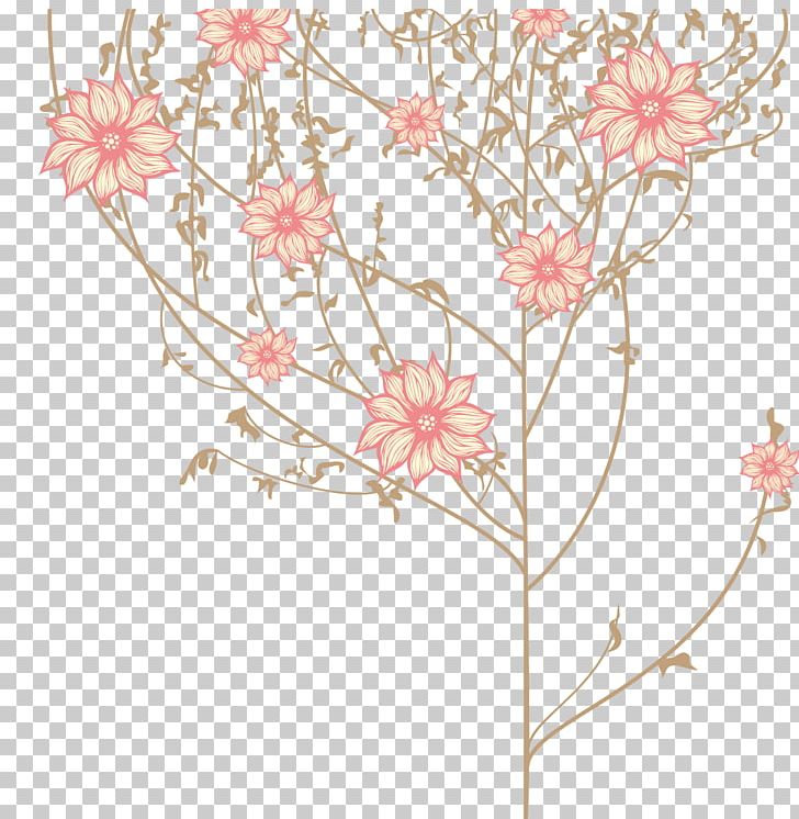 Floral Design Motif PNG, Clipart, Art, Blossom, Branch, Branches, Encapsulated Postscript Free PNG Download
