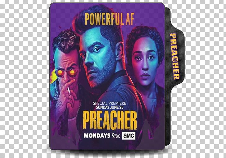 Preacher Season 2 Jesse Custer Seth Rogen Television Show PNG, Clipart, Album Cover, Amc, Brand, Dominic Cooper, End Of The Road Free PNG Download