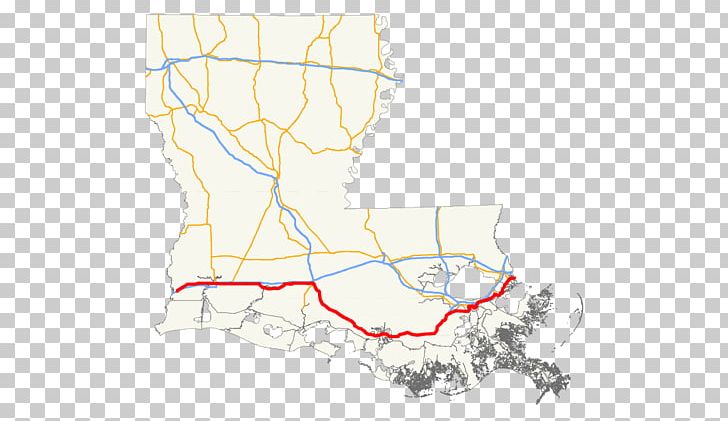 U.S. Route 90 Old Spanish Trail Louisiana Interstate 10 Westward Expansion Trails PNG, Clipart, Angle, Area, Controlledaccess Highway, Diagram, Geography Free PNG Download