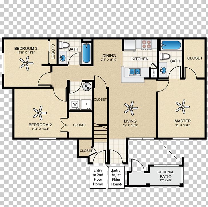 Floor Plan The Cottages At Edgemere Apartment House PNG, Clipart, Angle, Apartment, Area, Bedroom, Building Free PNG Download