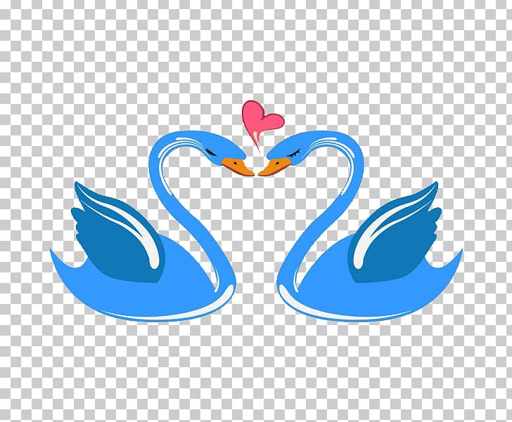 Cygnini Bird Love Marriage Illustration PNG, Clipart, Animals, Balloon Cartoon, Beak, Blue, Boy Cartoon Free PNG Download