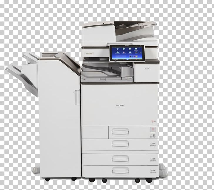 Multi-function Printer Ricoh Photocopier Printing PNG, Clipart, Automatic Document Feeder, Electronics, Fax, Image Scanner, Laser Printing Free PNG Download