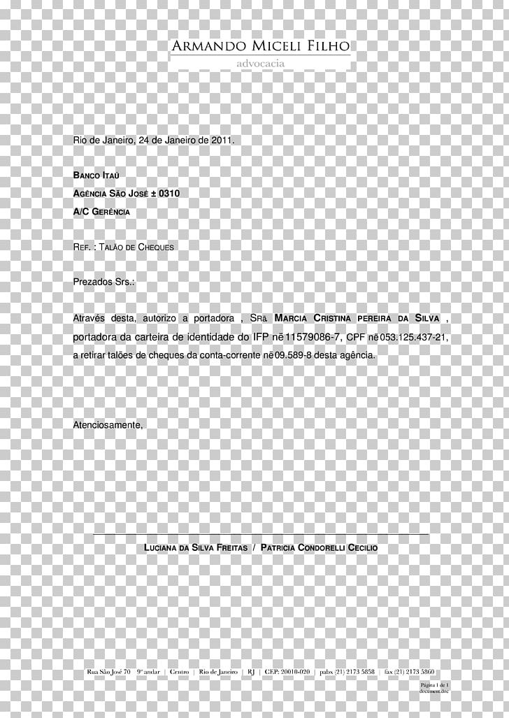 Rio De Janeiro Document Bank Cheque PNG, Clipart, Angle, Area, Bank, Black And White, Brand Free PNG Download