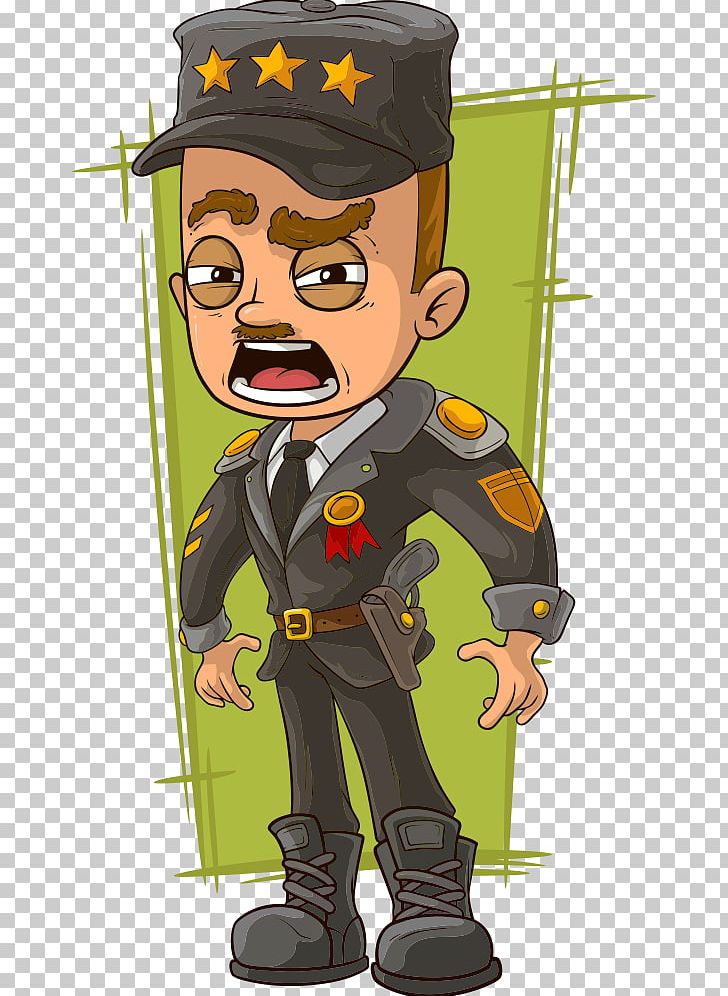 Cartoon Army General PNG, Clipart, Army, Art, Cap, Cartoon Characters, Fictional Character Free PNG Download
