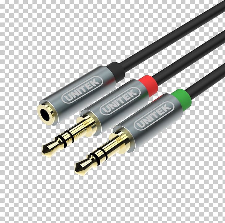 Microphone Phone Connector Y-cable Headphones Audio PNG, Clipart, Adapter, Aux, Cable, Coaxial Cable, Displayport Free PNG Download