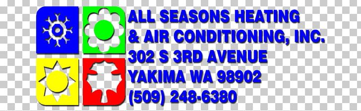 All Seasons Heating & Air Conditioning HVAC Central Heating Heating System PNG, Clipart, Air Conditioning, Area, Banner, Blue, Brand Free PNG Download