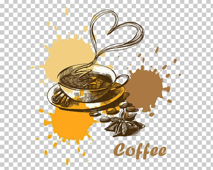 Coffee Junk Food Cookie Cake Pie PNG, Clipart, Cartoon, Coffee Bean, Coffee Cup, Dots, Encapsulated Postscript Free PNG Download