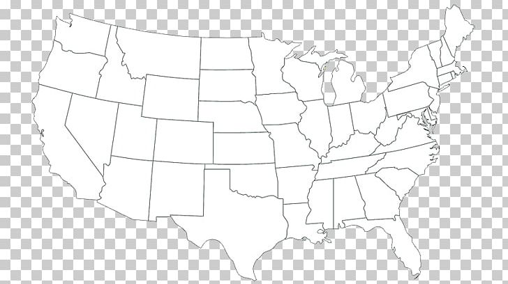 blank state map
