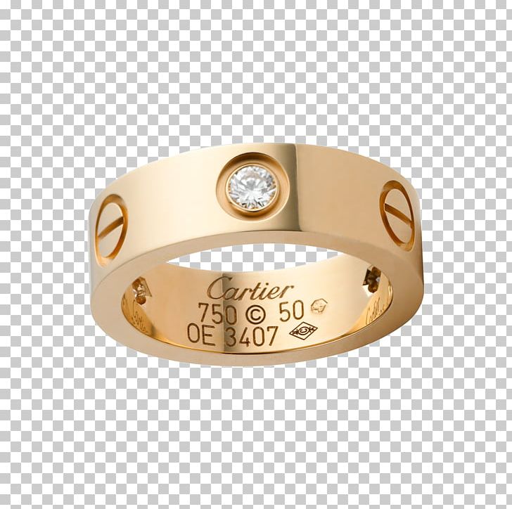 Cartier Ring Love Bracelet Diamond Colored Gold PNG, Clipart, Bracelet, Bulgari, Cartier, Colored Gold, Diamond Free PNG Download