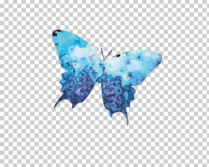 Painted Butterfly PNG, Clipart, Animal, Animals, Aqua, Cartoon, Computer Software Free PNG Download
