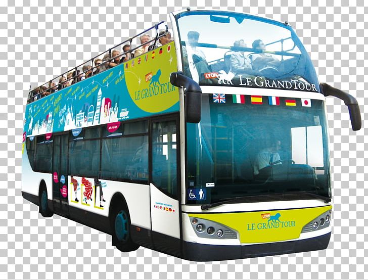 Tour Bus Service Double-decker Bus Lyon City Bus (departure Place Bellecour) Transport PNG, Clipart, Brand, Bus, City Bus, Depart, Display Advertising Free PNG Download