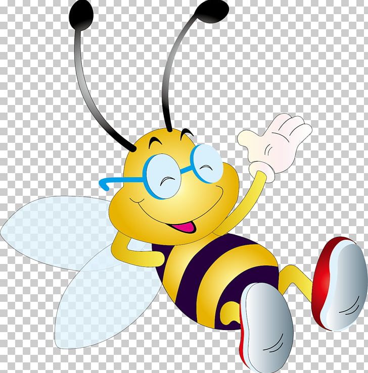 Honey Bee Insect Bumblebee PNG, Clipart, Balloon Cartoon, Bee, Beehive, Bee Vector, Boy Cartoon Free PNG Download