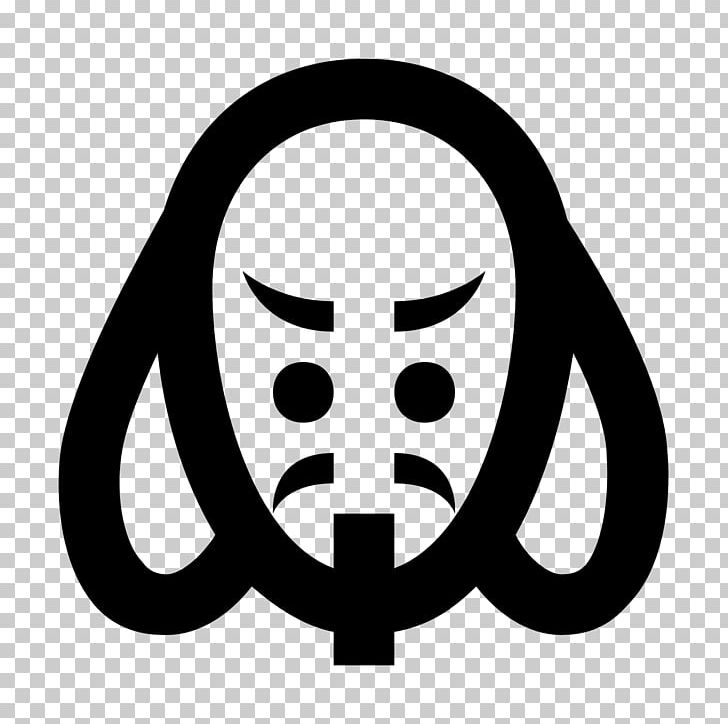 klingon symbol black and white