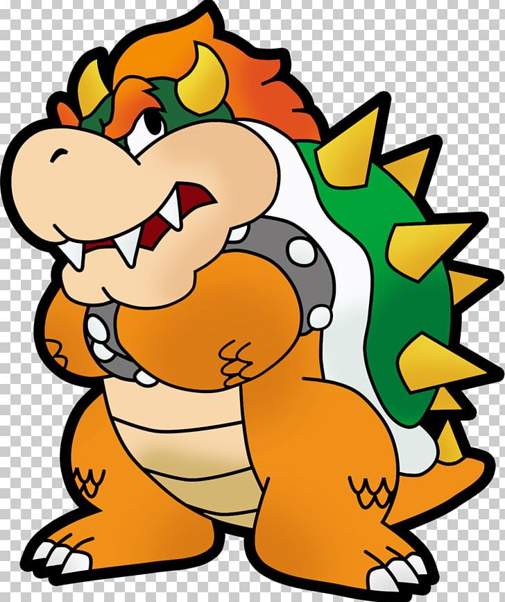 Bowser Super Paper Mario Mario & Luigi: Paper Jam PNG, Clipart, Artwork, Beak, Bowser, Bowser Jr, Carnivoran Free PNG Download