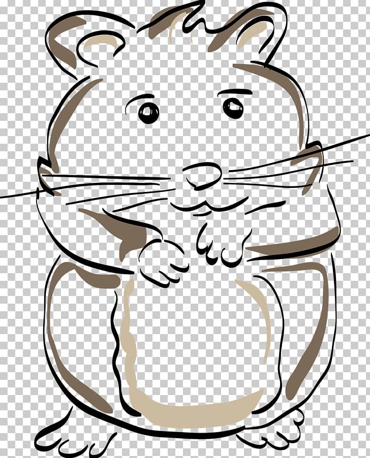 Hamster Rodent Mouse Drawing Cat PNG, Clipart, Animals, Artwork, Big Cats, Black And White, Carnivoran Free PNG Download