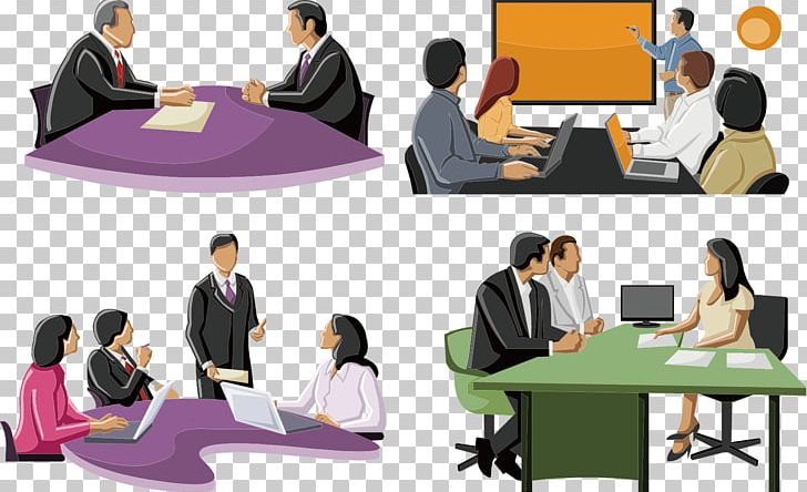Silhouette Cartoon PNG, Clipart, Business, Business Card, Business Man, Business Vector, Business Woman Free PNG Download