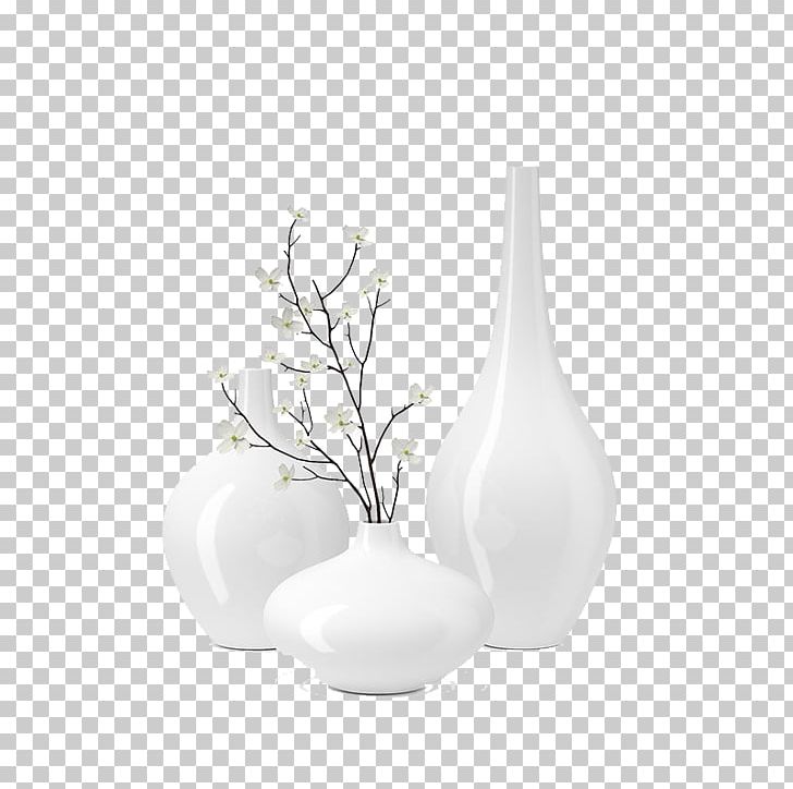 Vase White PNG, Clipart, Black And White, Bottle, Branch, Ceramic, Color Free PNG Download